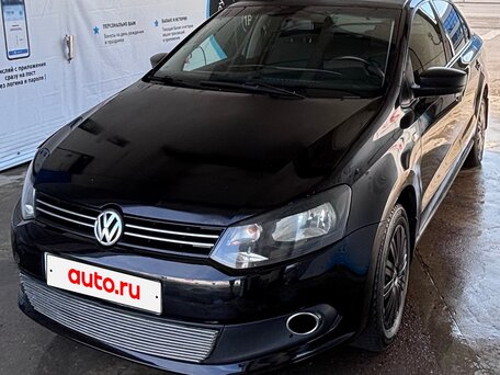 2011 Volkswagen Polo V, чёрный, 530000 рублей, вид 2