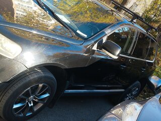 2005 Volkswagen Touareg I, чёрный, 630000 рублей, вид 5