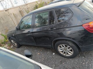 2013 BMW X3 20i xDrive II (F25), чёрный, 984300 рублей, вид 4