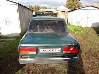 2007 Lada (ВАЗ) 2107, зелёный, 120000 рублей, вид 3