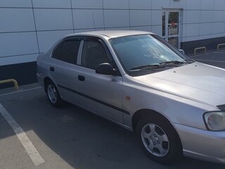 2004 Hyundai Accent ТагАЗ II, серебристый, 250000 рублей, вид 5