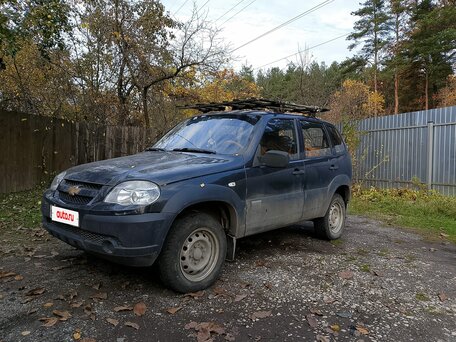 2010 Chevrolet Niva I Рестайлинг, коричневый, вид 1