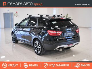 2021 Lada (ВАЗ) Vesta SW Cross I, чёрный, 1093000 рублей, вид 4