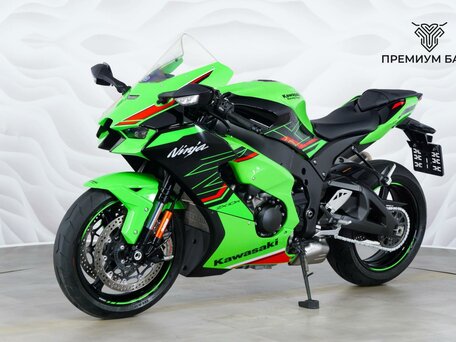 2023 Kawasaki ZX-10R Ninja, зелёный, 1877000 рублей, вид 3