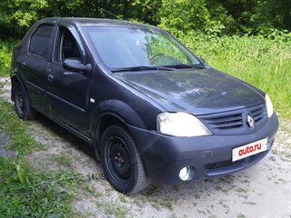 2007 Renault Logan I, серый, 150000 рублей, вид 3