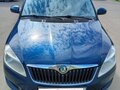 2012 Skoda Fabia II Рестайлинг, синий, 480000 рублей