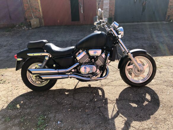 1996 Honda Magna, чёрный, 415000 рублей - вид 2