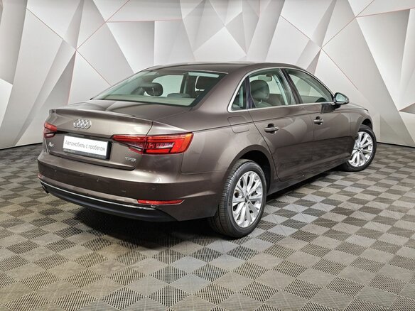 2016 Audi A4 V (B9), коричневый, 1619000 рублей - вид 1