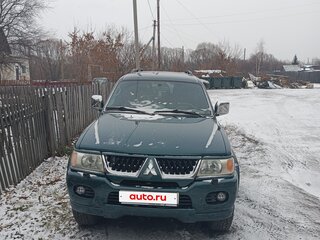 2005 Mitsubishi Pajero Sport I Рестайлинг, зелёный, 1100000 рублей, вид 2