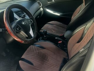 2016 Hyundai Solaris I Рестайлинг, белый, 550000 рублей, вид 5