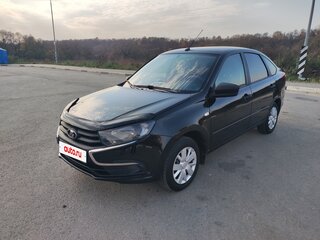 2019 Lada (ВАЗ) Granta I Рестайлинг, чёрный, 495000 рублей, вид 2