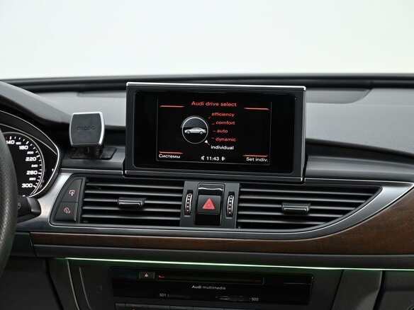 2015 Audi A6 IV (C7) Рестайлинг, белый, 1675000 рублей - вид 16