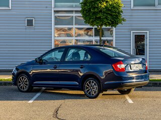 2015 Skoda Rapid I, синий, 795000 рублей, вид 4