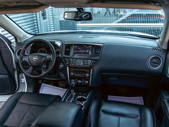 2015 Nissan Pathfinder IV, белый, 1275000 рублей - вид 15