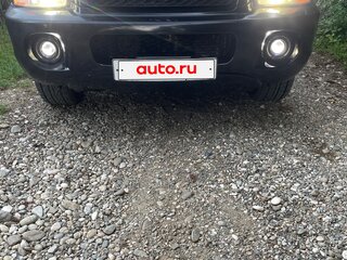 2003 Hyundai Santa Fe I, чёрный, 650000 рублей, вид 4