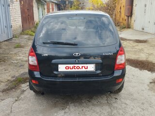 2011 Lada (ВАЗ) Kalina I, чёрный, 190000 рублей, вид 4