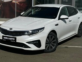 2018 Kia Optima IV Рестайлинг, белый, 1890000 рублей, вид 1