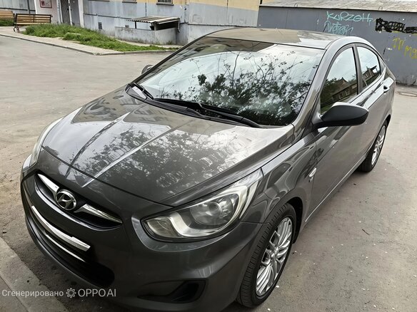 2012 Hyundai Solaris I, серый, 950000 рублей