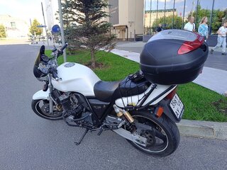1996 Honda CB 400 Super Four, белый, 245000 рублей, вид 1
