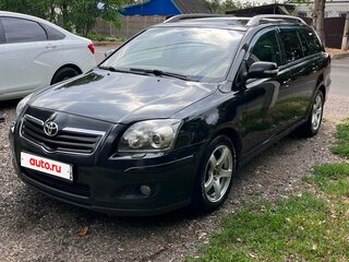 2008 Toyota Avensis II Рестайлинг, чёрный, 770000 рублей, вид 1