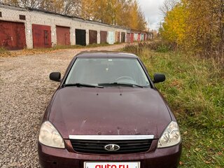 2011 Lada (ВАЗ) Priora I, пурпурный, 130000 рублей, вид 5