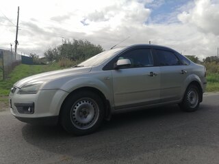 2007 Ford Focus II, серебристый, 425000 рублей, вид 3