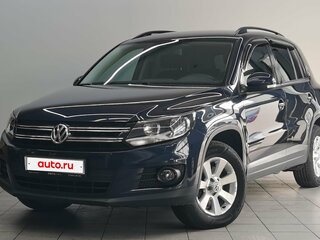 2013 Volkswagen Tiguan I Рестайлинг, синий, 920000 рублей, вид 2