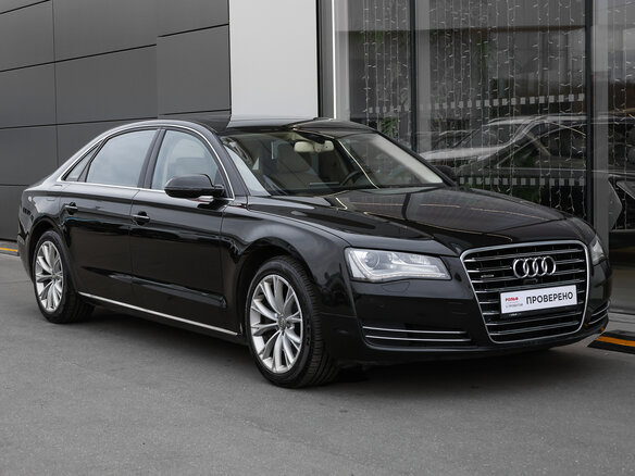 2012 Audi A8 III (D4), чёрный, 1849000 рублей - вид 2