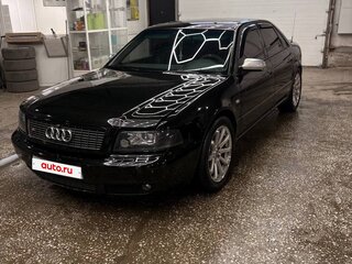 2001 Audi S8 I (D2) Рестайлинг, чёрный, 750000 рублей, вид 1