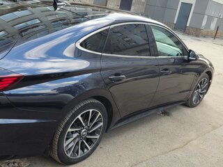 2021 Hyundai Sonata VIII (DN8), синий, 2500000 рублей, вид 2