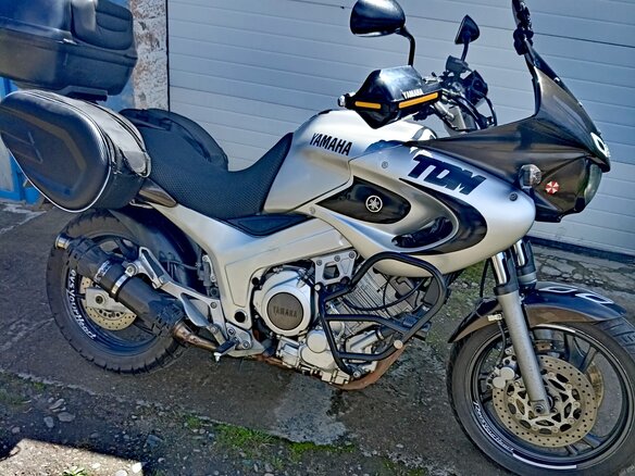 1998 Yamaha TDM850, серый - вид 3