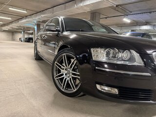 2008 Audi A8 II (D3) Рестайлинг 2, чёрный, 1850000 рублей, вид 5