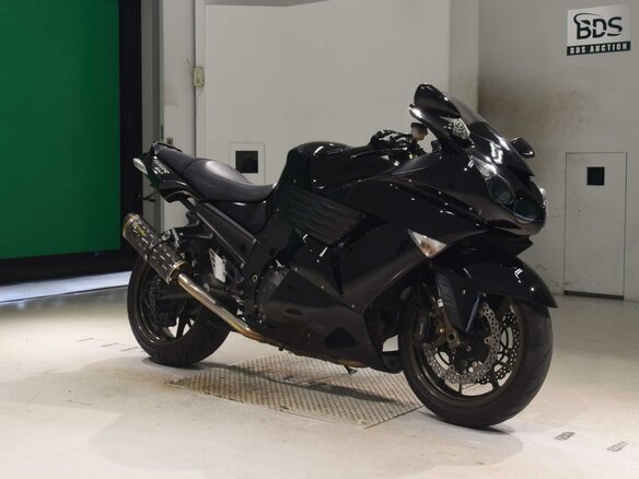 2008 Kawasaki ZZR 1400, чёрный, 745000 рублей - вид 2