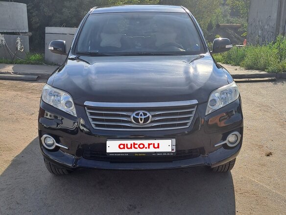 2010 Toyota RAV4 III (XA30) Рестайлинг, чёрный - вид 3
