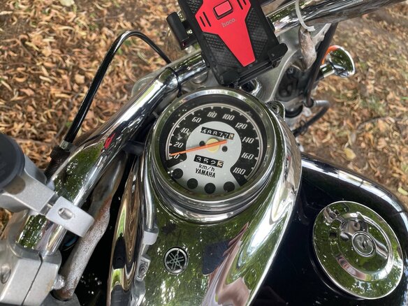 1999 Yamaha XVS400 Drag Star, чёрный, 420000 рублей - вид 5