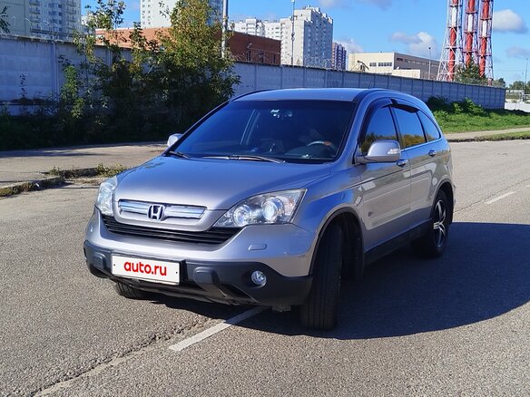 2008 Honda CR-V III, серебристый, 1100000 рублей - вид 2