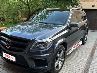 2012 Mercedes-Benz GL-Класс 500 II (X166), синий, 4500000 рублей, вид 1