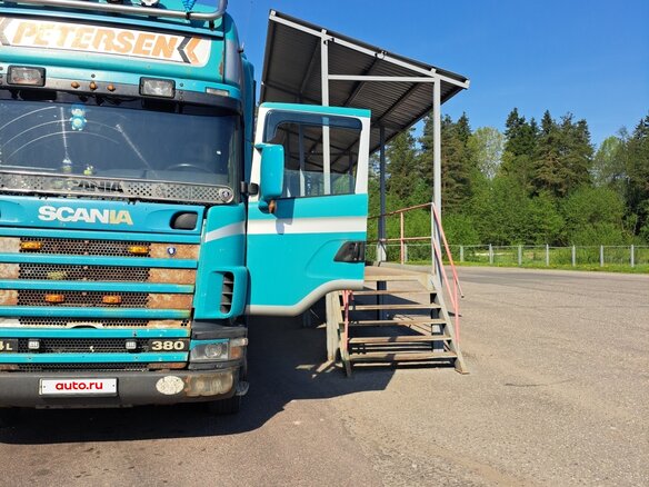 2002 Scania 4-Series, синий, 850000 рублей - вид 12