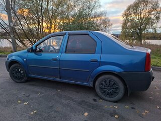2007 Renault Logan I, синий, 180000 рублей, вид 4