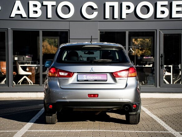 2012 Mitsubishi ASX I Рестайлинг, серый, 965000 рублей - вид 4