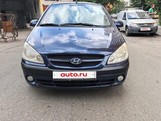 2007 Hyundai Getz I Рестайлинг, синий, 449000 рублей, вид 3