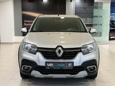 2018 Renault Logan Stepway II Рестайлинг, серый, 735000 рублей, вид 2