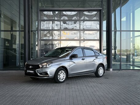 2017 Lada (ВАЗ) Vesta I, серый, 765000 рублей, вид 3