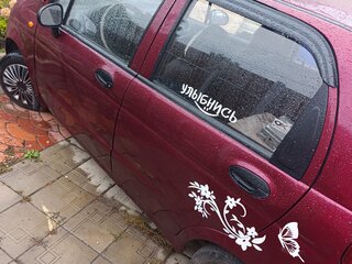 2005 Daewoo Matiz I Рестайлинг, красный, 260000 рублей, вид 4