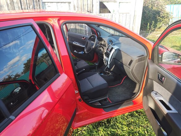 2008 Hyundai Getz I Рестайлинг, красный, 775000 рублей - вид 5