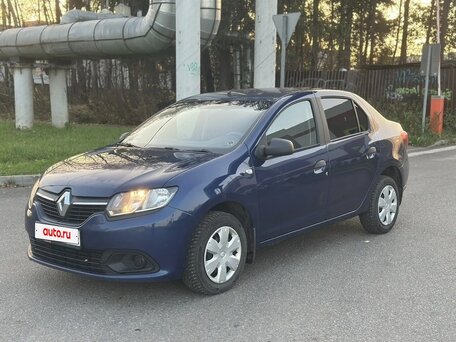 2017 Renault Logan II, синий, 650000 рублей, вид 1