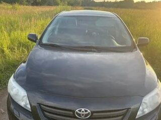 2007 Toyota Corolla X (E140, E150), чёрный, 600000 рублей, вид 1