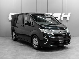 2017 Honda Stepwgn V Рестайлинг, чёрный, 1799000 рублей, вид 1