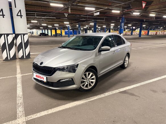 2020 Skoda Rapid II, серый, 1710000 рублей