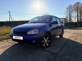 2010 Lada (ВАЗ) Kalina I, синий, 270000 рублей, вид 1